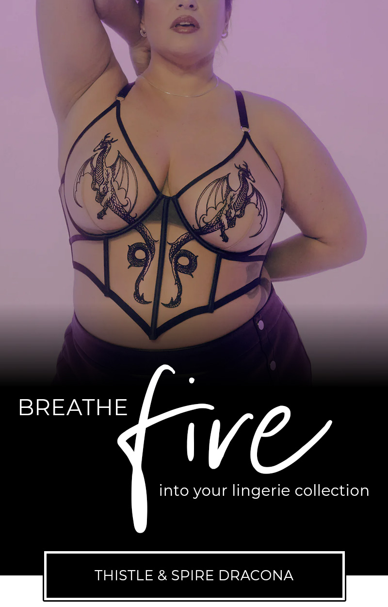We're in our Dragon era 🔥 NEW Dracona by Thistle & Spire - Forever Yours  Lingerie